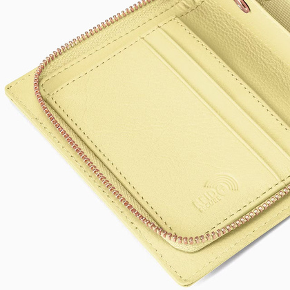 Portfel damski skórzany PUCCINI ZEN ZN9186 6 Żółty