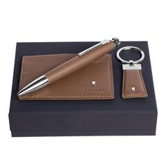 Zestaw upominkowy Festina długopis, brelok i etui na karty - FAK323Z + FLC323Z + FSU3234Z