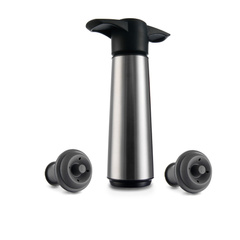 Pompka do wina stalowa z 2 korkami