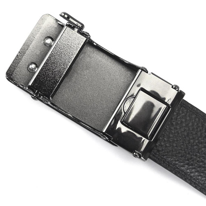 Pasek skórzany męski Pierre Cardin 547 HY08 130 Czarny