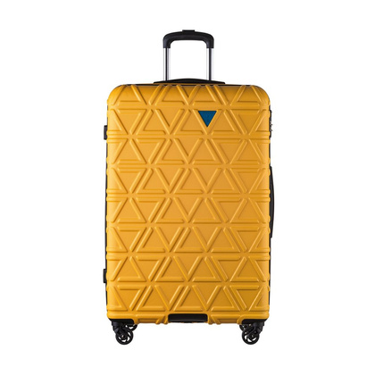 Duża walizka PUCCINI CALIFORNIA ABS018A 6C Żółta