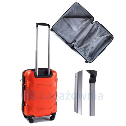 Średnia walizka WINGS 147 M Fioletowa