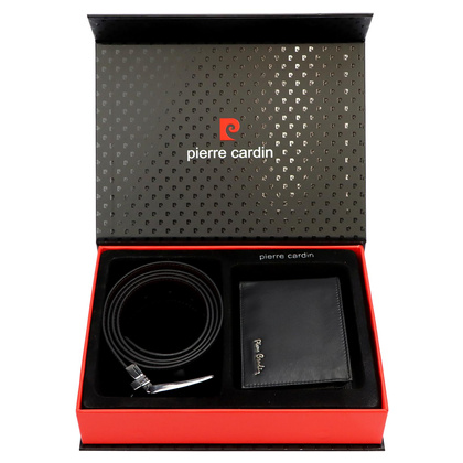 Męski zestaw prezentowy Pierre Cardin ZG-134-BR-130 Czarny