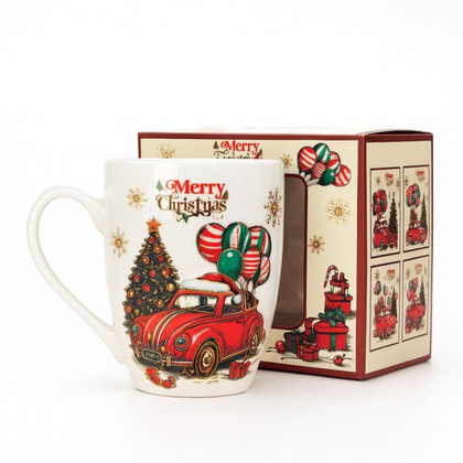 KUBEK ŚWIĄTECZNY w ozdobnym pudełku 350 ml KB32WZ2