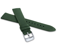 LAVVU Zielony szyty pasek MEDITERRA z luksusowej skóry Top Grain - 20