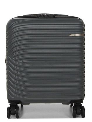 LYS Paris Akra Mała twarda szara walizka na kółkach 45 cm