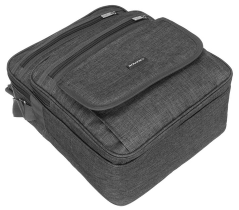 Pojemna listonoszka meska z poliestru