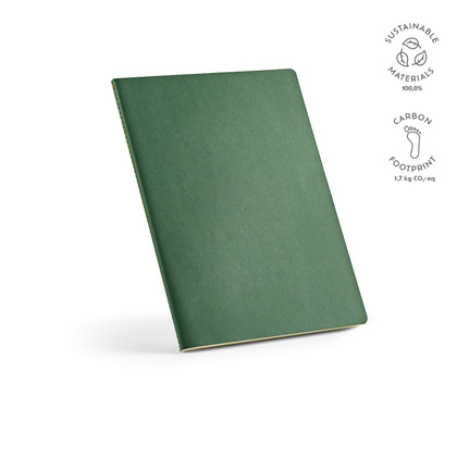 Notatnik Bronte A4 z papieru recyklingowego 70 gsm