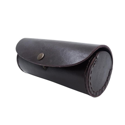 Klepsydra 5 min. Z zegarem światowym i kalendarzem wieczystym w etui skórzanym STPL133/6