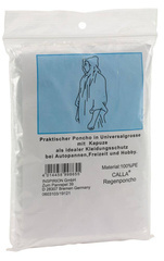 Poncho AUTUMN, transparentny