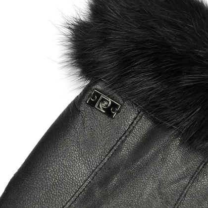 Rękawiczki damskie PIERRE CARDIN G694 S Czarne