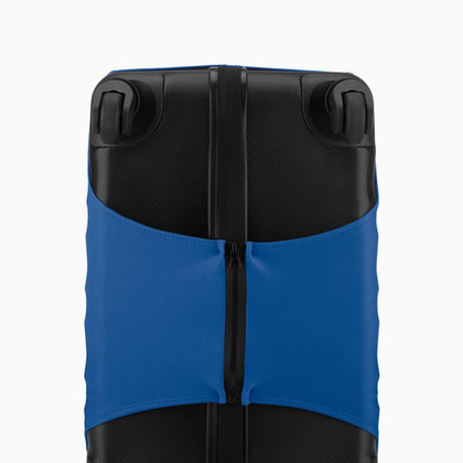 Elastyczny pokrowiec na średnią walizkę PUCCINI PBB 7A Niebieski