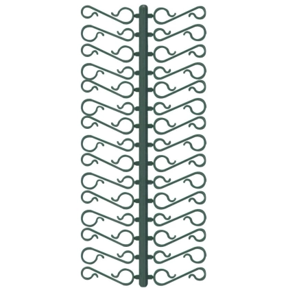 Haczyki do zawieszenia bombek ozdób na choinkę haczyk zielony święta zestaw 60 sztuk