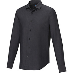 Cuprite męska organiczna koszulka z długim rękawem z certyfikatem GOTS