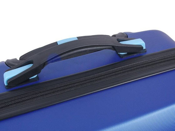 Duża walizka DIELLE 150 Granatowa