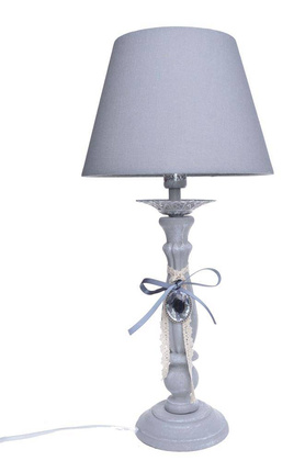 Lampka nocna szara