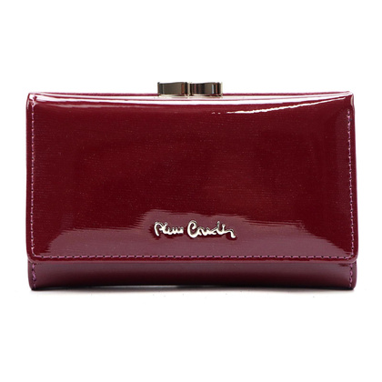 Portfel damski skórzany PIERRE CARDIN 05 LINE 108 Fioletowy