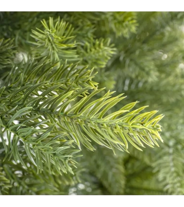 Choinka sztuczna PE01 220 cm zielona z metalowym stojakiem  jasnozielona silikonowa