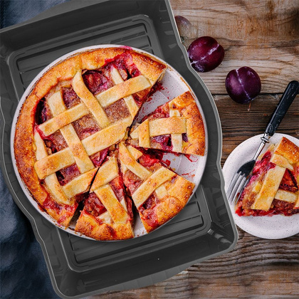 Pojemnik kuchenny do przenoszenia przechowywania żywności / taca z pokrywką