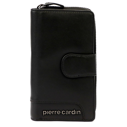 Portfel damski skórzany PIERRE CARDIN TILAK131 2202 Czerwony