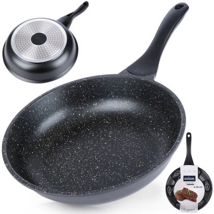 Patelnia granitowa 26 cm GRANDE gaz indukcja