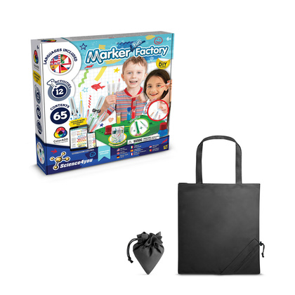 DIY Pen Factory Kit II. Gra edukacyjna dostarczany ze składaną torbą prezentową