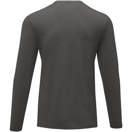 Męski T-shirt organiczny Ponoka z długim rękawem