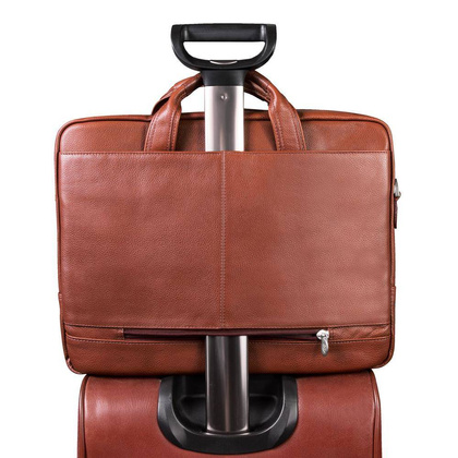 Teczka na laptop McKlein Bridgeport 17" Brązowa
