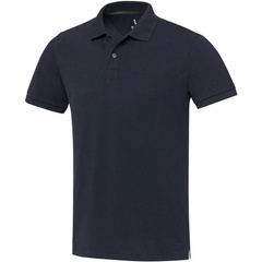 Emerald koszulka polo unisex z recyklingu z krótkim rękawem