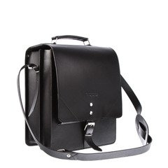 Raportówka 2-komorowa KEMER VOOC Vintage P37 Czarna