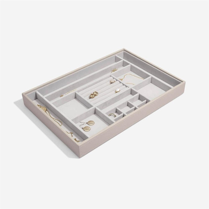 Szkatułka na biżuterię Stackers 16 komorowa supersize taupe