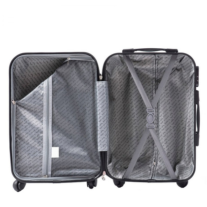 Bardzo mała kabinowa walizka WINGS SAMOCHÓD  XS Błękitna