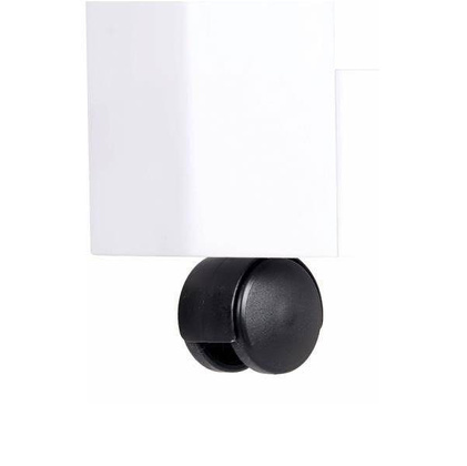 Wielofunkcyjna szafka na kółkach Biała