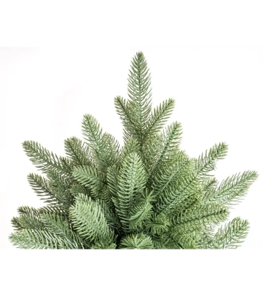 Choinka sztuczna PE11 220 cm FULL PE zielona gęsta z metalowym stojakiem