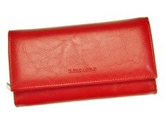 Portfel damski skórzany PELLUCCI 035 Czerwony