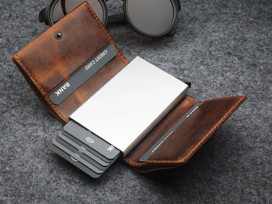 Portfel RFID COLORADO - Saddle Leather 1693