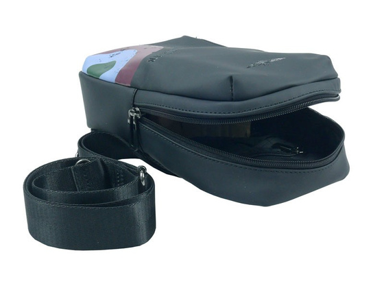 Plecak na ramię Aeronautica Militare Runway Czarny