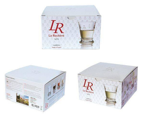 Pszczoła kpl.4 szt. szklanek 260ml UPOMINKARNIA