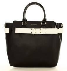 MONNARI Elegancka torebka kuferek czarny - min. zamówienie 20 / 50 / 100 szt.