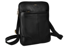 Listonoszka męska z przegrodą na urządzenie przenośne