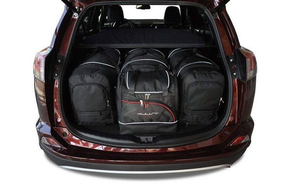 TOYOTA RAV4 2013-2018 TORBY DO BAGAŻNIKA 4 SZT KJUST