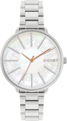 Srebrny damski zegarek PRAGUE