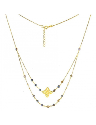 Naszyjnik Melody Labradoryt 925