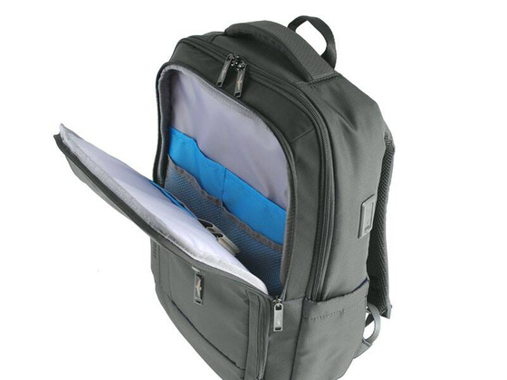 Plecak biznesowy na laptop 15' AERONAUTICA MILITARE Airspace Czarna