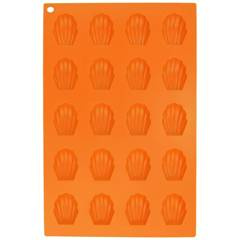 Forma silikonowa do pieczenia ciastek muszelek na praliny pralin na muszelki 20 sztuk