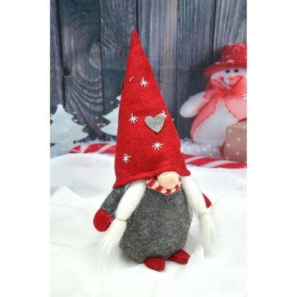 Skrzat krasnal świąteczny gnom 30 cm