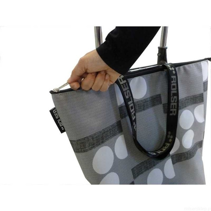 Wózek na zakupy ROLSER Logic Tour Mini Bag Plus Logos Rojo