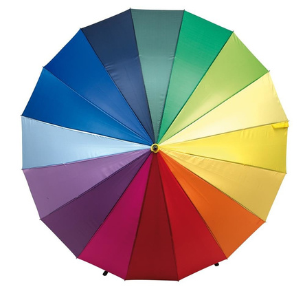 Parasol 16 panelowy KEMER RAINBOW SKY Tęcza