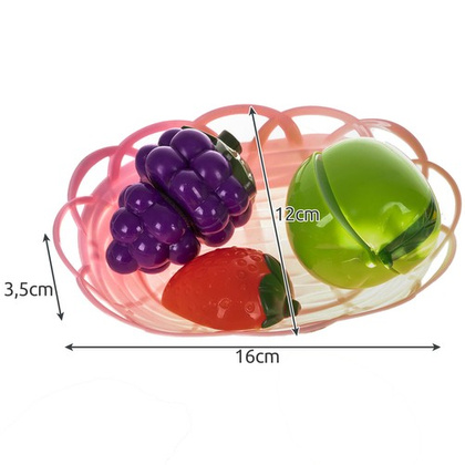 Zestaw owoce warzywa do krojenia w koszyczku 22576