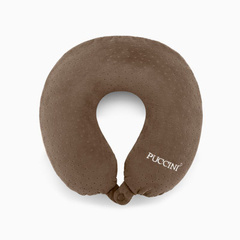 Poduszka podróżna PUCCINI TP035 2 Brązowa